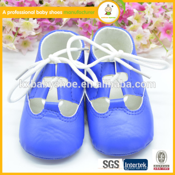 Fashion summer shoes new style cheap baby pu leather shoes